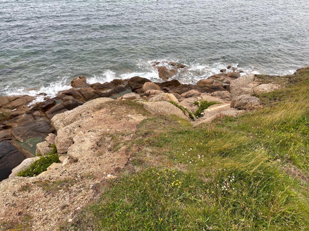 Au Petit Brick - Cosy Beachfront House Maupertus-sur-Mer Exterior foto